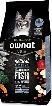 Фото Ownat Ultra Cat Young Sterilised Fish 1.5 кг
