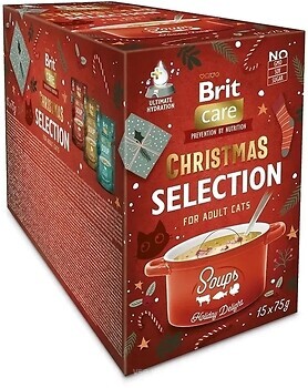 Фото Brit Care Christmas Soups with Beef, Fish and Turkey 15x75 г