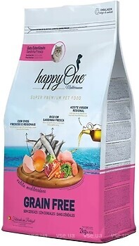 Фото happyOne Mediterraneum Sterilized Cat Fresh Sardine 2 кг