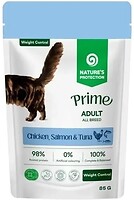 Фото Nature's Protection Prime Cats Weight Control Chicken, Salmon and Tuna 85 г (NPPR47917)