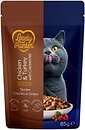 Фото Lovely Hunter Adult Cat Sterilised Chunks in Gravy Chicken & Turkey with Cranberries 85 г (LHU70473)