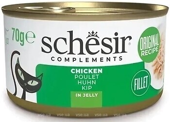 Фото Schesir Complements Can Chicken Fillets 70 г