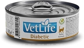 Фото Farmina Vet Life Cat Diabetic 85 г