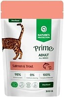 Фото Nature's Protection Prime Sterilised Cats Salmon and Trout 300 г (NPPR47952)