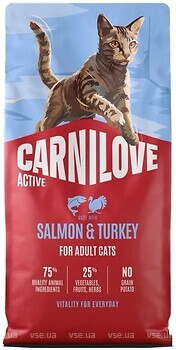Фото Carnilove Active Salmon & Turkey 6 кг