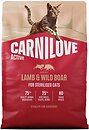 Фото Carnilove Active Lamb & Wild Boar Sterilised 2 кг