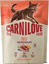 Фото Carnilove True Fresh Beef Sterilised 400 г