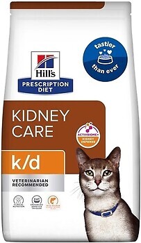 Фото Hill's Prescription Diet Feline k/d Kidney Care Salmon 3 кг