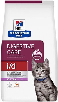 Фото Hill's Prescription Diet Kitten i/d Digestive Care Chicken 1.5 кг