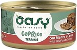 Фото Oasy Caprice Adult Cat Terrine Beef and Carrots 85 г