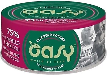 Фото Oasy More Love Adult Chicken with Lamb and Broccoli 70 г