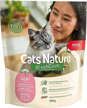 Фото Mera Cats Nature Sensitive Salmon 400 г