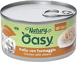 Фото Oasy Wet Natury Adult Chicken with Cheese in jelly 85 г