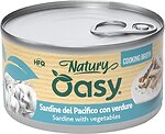 Фото Oasy Wet Natury Adult Sardine with Vegetables in broth 85 г