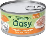Фото Oasy Wet Natury Adult Tuna with Carrots 85 г