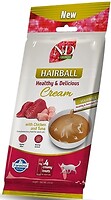 Фото Farmina N&D Quinoa Hairball Cream Chicken & Tuna 4x15 г