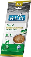 Фото Farmina Vet Life Cat Renal Creamy Treat Chicken & Tuna 4x15 г