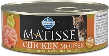 Фото Farmina Matisse Chicken Mousse 6x85 г