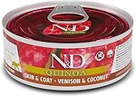 Фото Farmina N&D Quinoa Skin & Coat Venison & Coconut 6x80 г