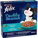 Фото Felix Doubly Delicious с лососем и океанической рыбой 800 г