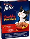 Фото Felix Doubly Delicious с говядиной и курицей 270 г
