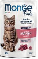 Фото Monge Cat Fresh Sterilised Beef 85 г