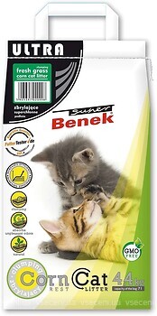 Фото Certech Super Benek Corn Line Ultra Fresh Grass 4.4 кг (7 л)