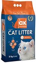 Фото AK Cat Products бентонитовый Compact Unscented 10 кг (11.8 л)