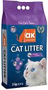 Фото AK Cat Products бентонитовый Compact Lavender 5 кг (5.9 л)
