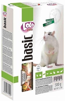 Фото Lolo Pets Корм для декоративных крыс 500 г