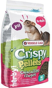 Фото Versele-Laga Crispy Pellets Chinchilla and Degus Корм для шиншилл и дегу 1 кг