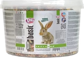 Фото Lolo Pets Basic Полнорационный корм для кроликов 2 кг (LO-71261)