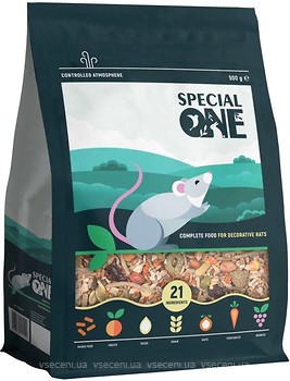 Фото Special One Корм для крыс Complete Food For Decorative Rats 500 г (PR242119)