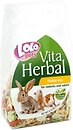 Фото Lolo Pets Vita Herbal Лакомство для грызунов и кроликов яблочные чипсы 150 г (LO-74109)