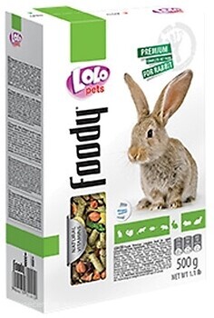 Фото Lolo Pets Foody Корм для кроликов 500 г (LO-71200)