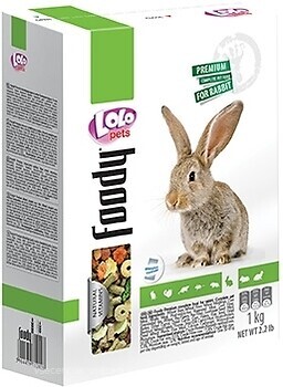 Фото Lolo Pets Foody Корм для кроликов 1 кг (LO-71202)