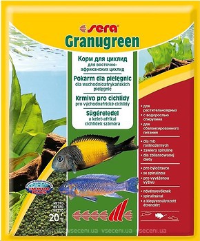 Фото Sera Granugreen 20 г (00391)