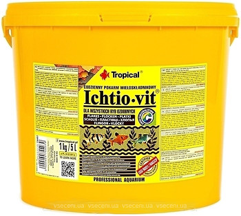 Фото Tropical Ichtio-Vit 5 л, 1 кг (74407)