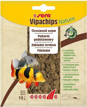 Фото Sera Vipachips Nature 15 г (00516)