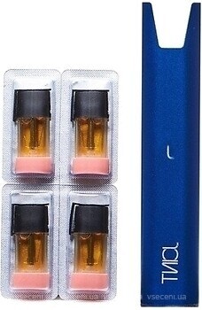 Фото Joint Starter Kit Blue комплект 4 картриджа Strawberry Клубника 50 мг