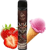 Фото Elf Bar Lux 1500 Strawberry ice cream Клубничное мороженое 50 мг