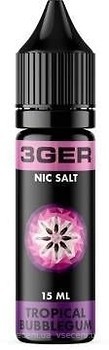 Фото 3Ger Salt Tropical Bubblegum Жвачка + тропические фрукты 50 мг 15 мл