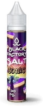 Фото Black Factory Salt Sonic Черничный чизкейк 50 мг 30 мл