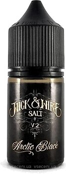 Фото Wick & Wire V2 Salt Arctic Black Смородина + ментол 50 мг 30 мл