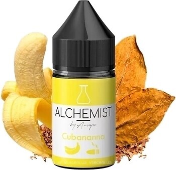 Фото Alchemist Salt Cubananna Табак + банан 50 мг 30 мл