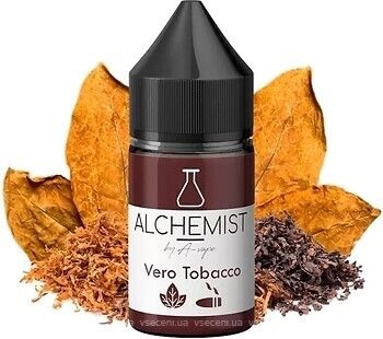 Фото Alchemist Salt Vero Tobacco Сигаретный табак 35 мг 30 мл