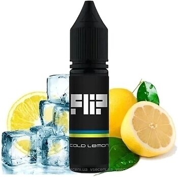 Фото Liquid Lab Flip Salt Cold Lemon Лимон + холодок 50 мг 15 мл