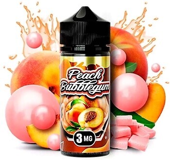 Фото Marwelous Brew Peach Bubblegum Персиковая жвачка 0 мг 100 мл