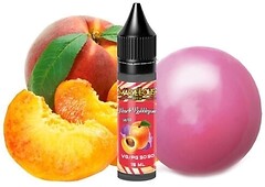 Фото Marwelous Brew Salt Peach Bubblegum Персиковая жвачка 35 мг 15 мл