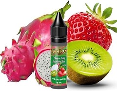 Фото Marwelous Brew Salt Dragon Fruity Strawberry Kiwi Питайя + клубника + киви 50 мг 15 мл